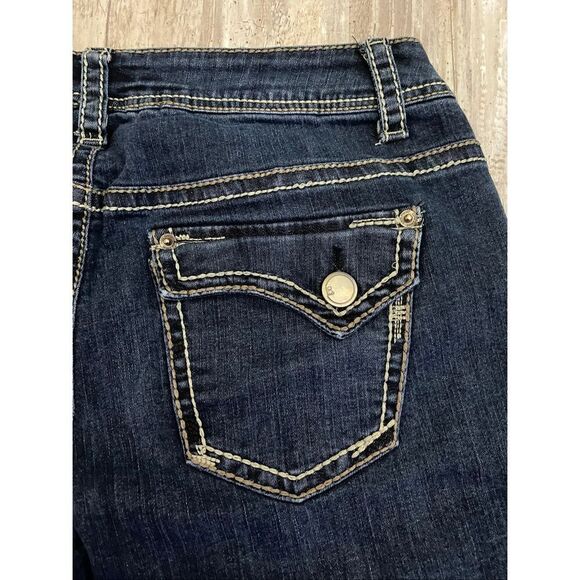 Lane Bryant Genius Fit Cropped Jeans Mid Rise Relaxed Women’s Sz 14 - Picture 6 of 6